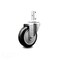 Service Caster 4 Inch Black Polyurethane Wheel Swivel 7/8 Inch Square Stem Caster SCC SCC-SQ20S414-PPUB-BLK-78 - alternate 1